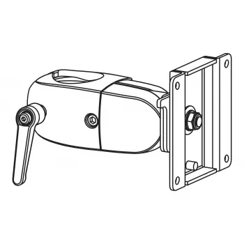 Ergotron tvirtinimo komponentas (spaustuvas su vienu)