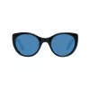 ERMENEGILDO ZEGNA Unisex akiniai nuo saulės ZC0009-01V50 - Juodas acetatinis rėmelis, pilki lęšiai 50/23/145 mm