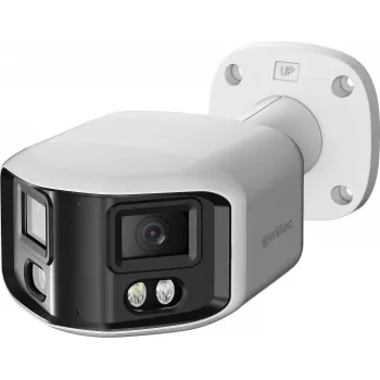 Ernitec Deimos Ultra 8MP Bullet IP kamera su 180° panoraminiu objektyvu, IR ir baltos šviesos naktinio matymo funkcija, PoE, IP66, NDAA suderinama (0070-08130)