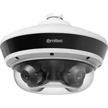 Ernitec Saturn Ultra 5MP panoraminė tinklo kamera su motorizuotu varifokaliniu objektyvu, 40m IR, PoE+, IP67, IK10, NDAA 0070-08128