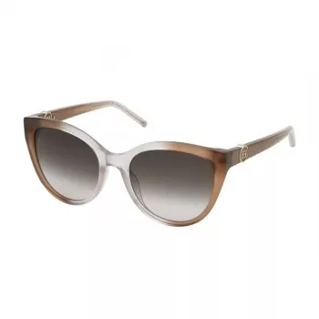 ESCADA moteriški akiniai nuo saulės SESD87-550AE3 Dark Havana Brown Gradient 55mm