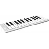 ESI Xkey 25 USB MIDI klaviatūra valdiklis - 25 jautrūs spaudimui klavišai, polifoninis aftertouch, šlifuotas aliuminis, itin plona, sidabrinė