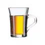 Esmeyer Amos arbatos stiklinės 250 ml, 6 vienetų rinkinys, permatomos, karščiui atsparus stiklas 410-632