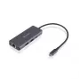 ESTUFF ES623013 USB-C 6-in-1 Mobile Hub, 4K HDMI, 2x USB-A, 100W PD, Aluminium, Grey