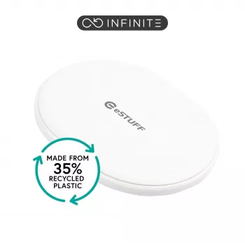 ESTUFF INFINITE (GRS) belaidė Bluetooth ausinė ant ausų su užimtumo indikatoriumi, triukšmo slopinimu ir USB-C įkrovimu