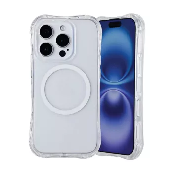 eSTUFF INFINITE PORTO permatomas magnetinis dėklas iPhone 12 Pro / iPhone 12 (GRS) ES67142101