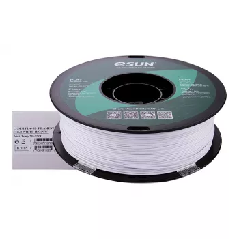 ESUN PLA+ 1,75 mm šaltai baltas 1 kg 3D spausdintuvo filamentas