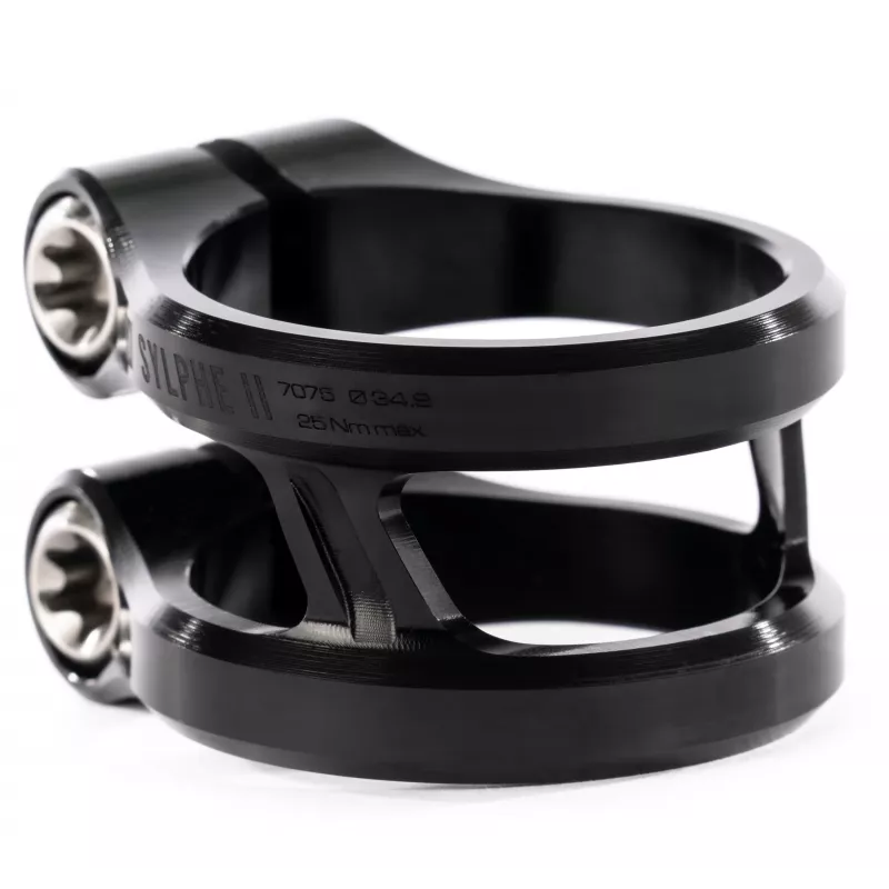 Ethic Sylphe V2 Clamp 34.9 Chrome Blue