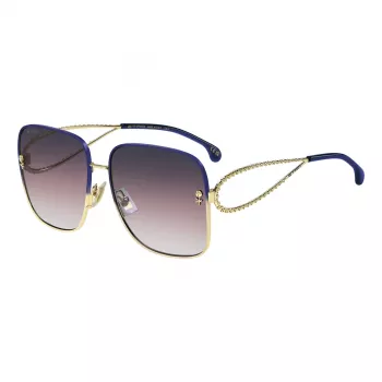 Etro ETRO0070SS9E Moteriški akiniai nuo saulės – acetatinis rėmelis, UV400 apsauga, 61 mm lęšis