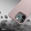 ETTERI Silicone Mag Case, skirtas iPhone 16 Pro 6,3 colio, šviesiai rožinė