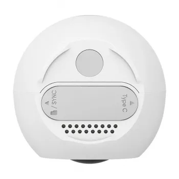 Eufy eufyCam C35 4K belaidė apsaugos kamera su saulės baterija, spalvotu naktiniu matymu, IP67, 8x priartinimu, 100 dB sirena, balta