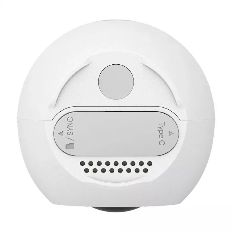 Eufy eufyCam C35 4K belaidė apsaugos kamera su saulės baterija, spalvotu naktiniu matymu, IP67, 8x priartinimu, 100 dB sirena, balta