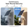 eufy eufyCam C36 solo 4K UHD belaidė saulės energijos vaizdo stebėjimo kamera, balta