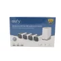 eufy eufyCam S330 4+1 komplektas 4K UHD saulės energija maitinama apsaugos kamerų sistema su HomeBase 3