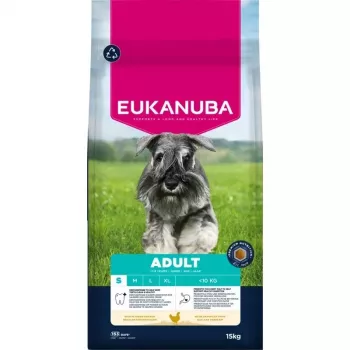 EUKANUBA Adult Medium Breed Dry Dog Food Chicken 15 kg