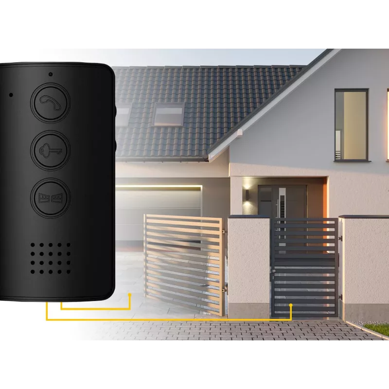 EURA ADP-09A3 Intercom Black Hands-Free