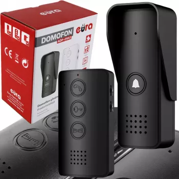 EURA ADP-09A3 Intercom Black Hands-Free