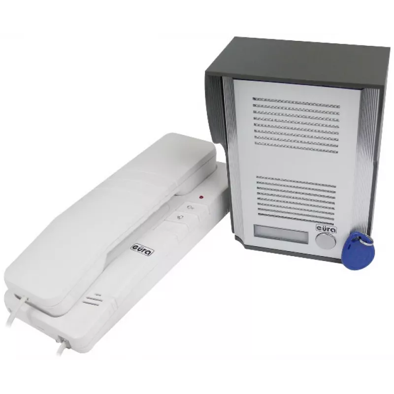 EURA ADP-41A3 Vieno namo garso domofono sistema su RFID skaitytuvu (RL-3203ID)