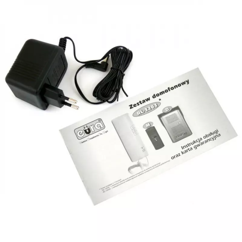 EURA ADP-42A3 (RL-3203M) 7 colių TFT LCD vaizdo domofono rinkinys - baltas