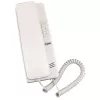 EURA ADP-44A3 (RL-3203D) Audio domofono sistema - 2 laidai, vieno namo, baltas vidaus įrenginys, sidabrinis lauko skydelis