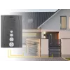 EURA ADP-51A3 DIFESA Audio durų telefono rinkinys – 1 šeimai, 2 rageliai, domofonas, grafitas