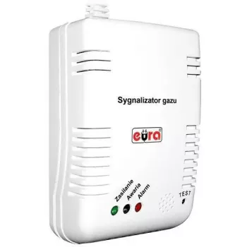EURA GD-00A2 (GS-860) Gamtinių dujų ir LPG dujų jutiklis 230V AC