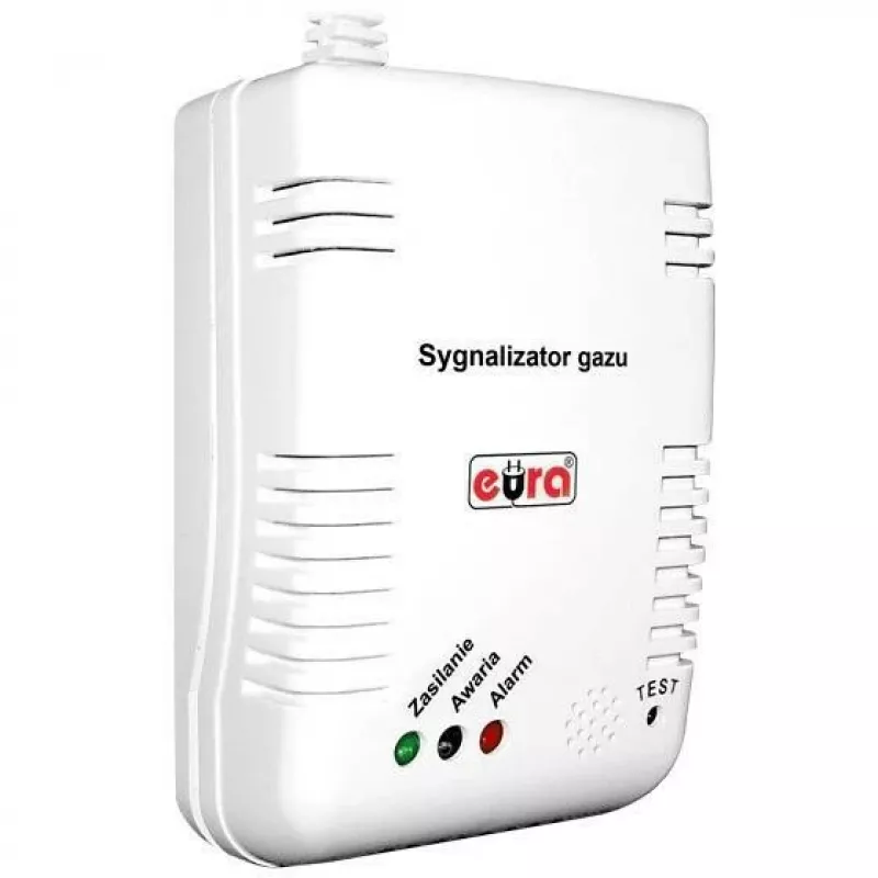 EURA GD-00A2 (GS-860) Gamtinių dujų ir LPG dujų jutiklis 230V AC