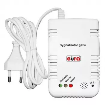 EURA GD-00A2 (GS-860) Gamtinių dujų ir LPG dujų jutiklis 230V AC