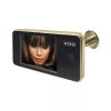 EURA VDP-01C1 ERIS Skaitmeninis durų žiūronas 3,2 inch LCD Auksinis