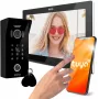 Eura VDP-99C5 Vaizdo durų telefonas, 7 colių TFT LCD, WiFi, RFID, Tuya Smart, juodas