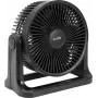 EUROLITE AKKU AF-10 Mini tylus ventiliatorius juodas 23 cm Ø maitinamas baterija iki 11,5 h