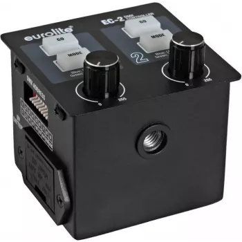 EUROLITE EC-2 DMX valdiklis 2 kanalų rūko mašinoms, stroboskopams, blinderiams 70064579