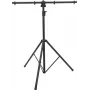 EUROLITE LCK-1 apšvietimo stovas su skersiniu, reguliuojamo aukščio 140-250 cm, 30 kg apkrovos talpa