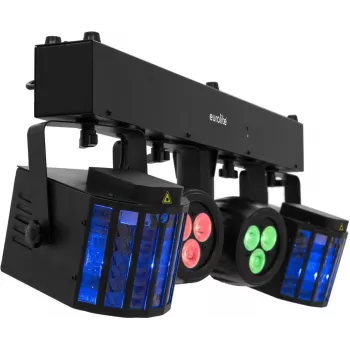 EUROLITE LED KLS-120 Laser FX II kompaktiškas šviesos rinkinys 42109650