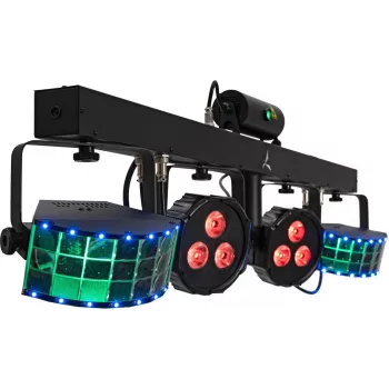 EUROLITE LED KLS Laser Bar FX AIR 51741099 su prožektoriais, derby, lazeriu, mirgėjimu, AirW