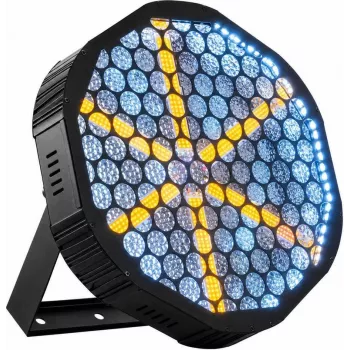 EUROLITE LED RETRO 6 Spot ABL 6x3W šiltai baltas LED prožektorius su DMX 51916605