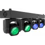 EUROLITE LED TMH Bar B240 judanti galva spindulys 4x 60W RGBW 2° spindulio kampas