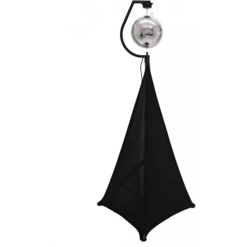 EUROLITE veidrodinis rutulys su trikoju ir juoda uždanga 50cm 20000708