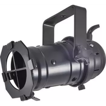 Eurolite PAR-16 Spot MR-16 halogeninis PAR prožektorius, GU-10 lizdas, 75W, juodas 50850200