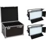 EUROLITE rinkinys 2x LED PLL-480 QCL panelė + dėklas 20000932