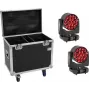 EUROLITE rinkinys 2x LED TMH-H380 spindulio / plovimo / gėlės efekto judanti galva su skrydžio dėžė