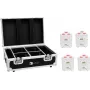 EUROLITE rinkinys 4x AKKU TL-3 TCL balti + įkrovimo dėklas 20000650