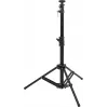 EUROLITE STV-150 prožektoriaus stovas juodas, maks. apkrova 35 kg, aukštis iki 135 cm