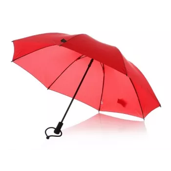 EuroSCHIRM Swing liteflex Red Fiberglass Polyester Full-sized Rain Umbrella