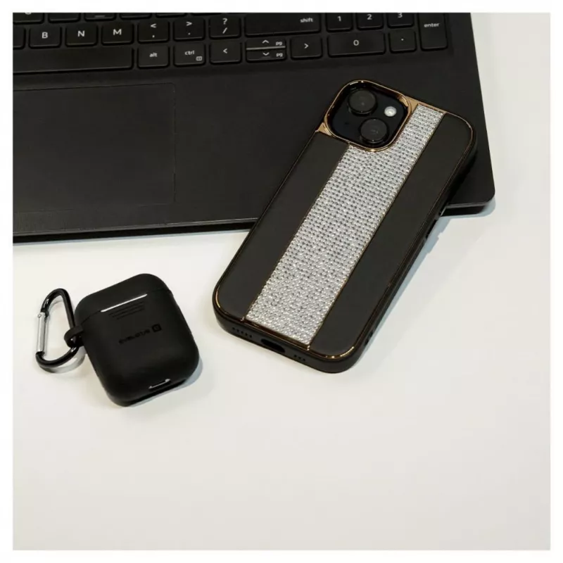 Evelatus Apple AirPods dėklas EAC04 tamsiai pilkas