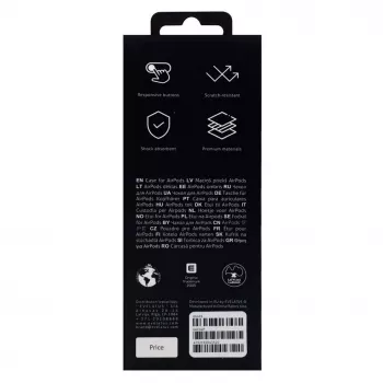 Evelatus Apple AirPods Dėklas EAC04 Rožinis