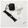 EVELATUS Apple AirPods Case EAC04 White - Silikoninis apsauginis dangtelis, skirtas AirPods 1 ir 2 kartoms
