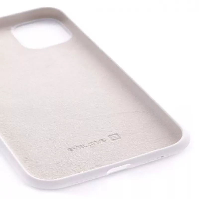 Evelatus Apple iPhone 11 Premium minkšto prisilietimo silikoninis dėklas Stone
