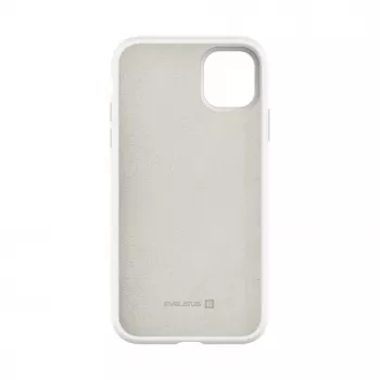 Evelatus Apple iPhone 11 Premium Soft Touch silikoninis dėklas baltas