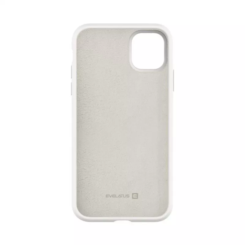 Evelatus Apple iPhone 11 Premium Soft Touch silikoninis dėklas baltas